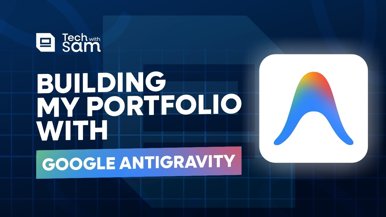 Кодирование Google Antigravity AI: создание сайта-портфолио с нуля