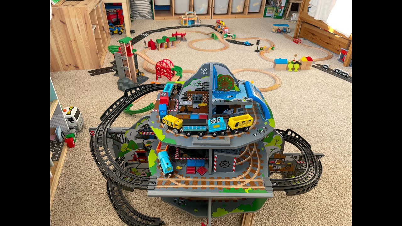 Brio World Smart Tech Hape Mountain Mine Ikea kolejka tory pociąg rail train