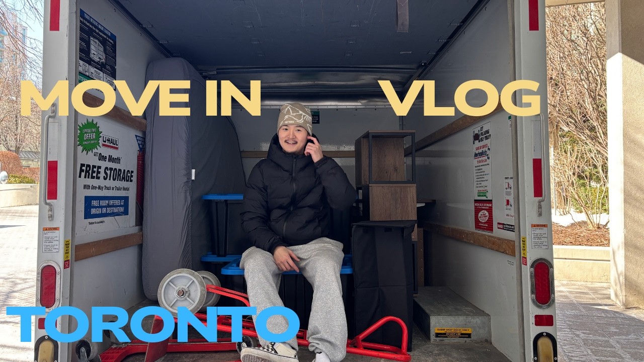 Moving in to My New Toronto Apartment (Realistic)