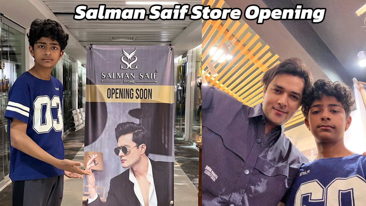 Salman Saif Store Opening 