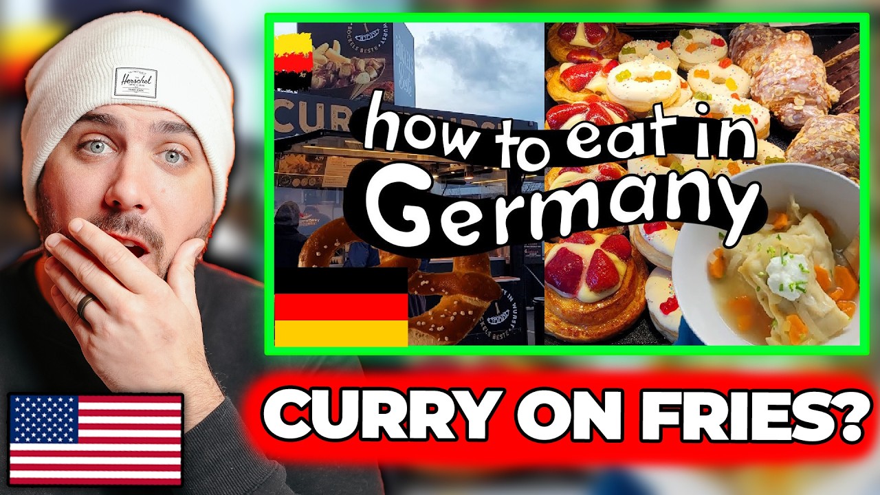 American Reacts to Everyday German Dishes