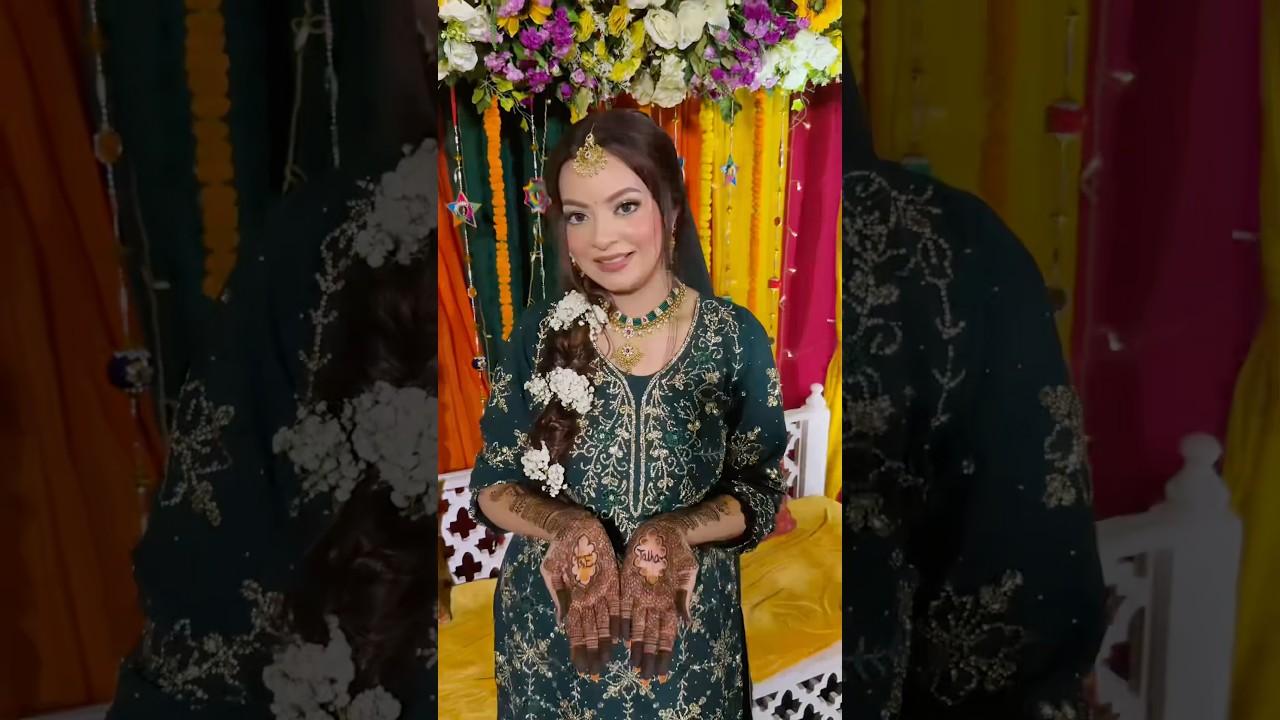 Mehndi night 💚 #jahaneity #youtubeshorts