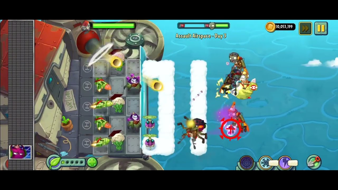 PvZ 2 Refloushed Gameplay: Assault Airspace (Day 1 to Day 5) (Replay)
