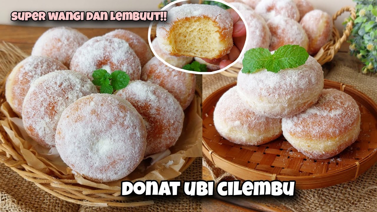 BULATKAN SAMPAI RAPAT & PADAT SUPAYA DONAT TIDAK BERMINYAK! DONAT UBI CILEMBU SUPER LEMBUT & WANGI!!