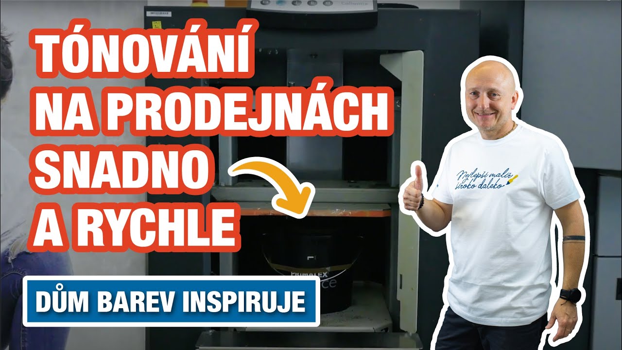 Dům barev inspiruje - T&oacute;nov&aacute;n&iacute; na prodejn&aacute;ch - Snadno a rychle | Dům barev