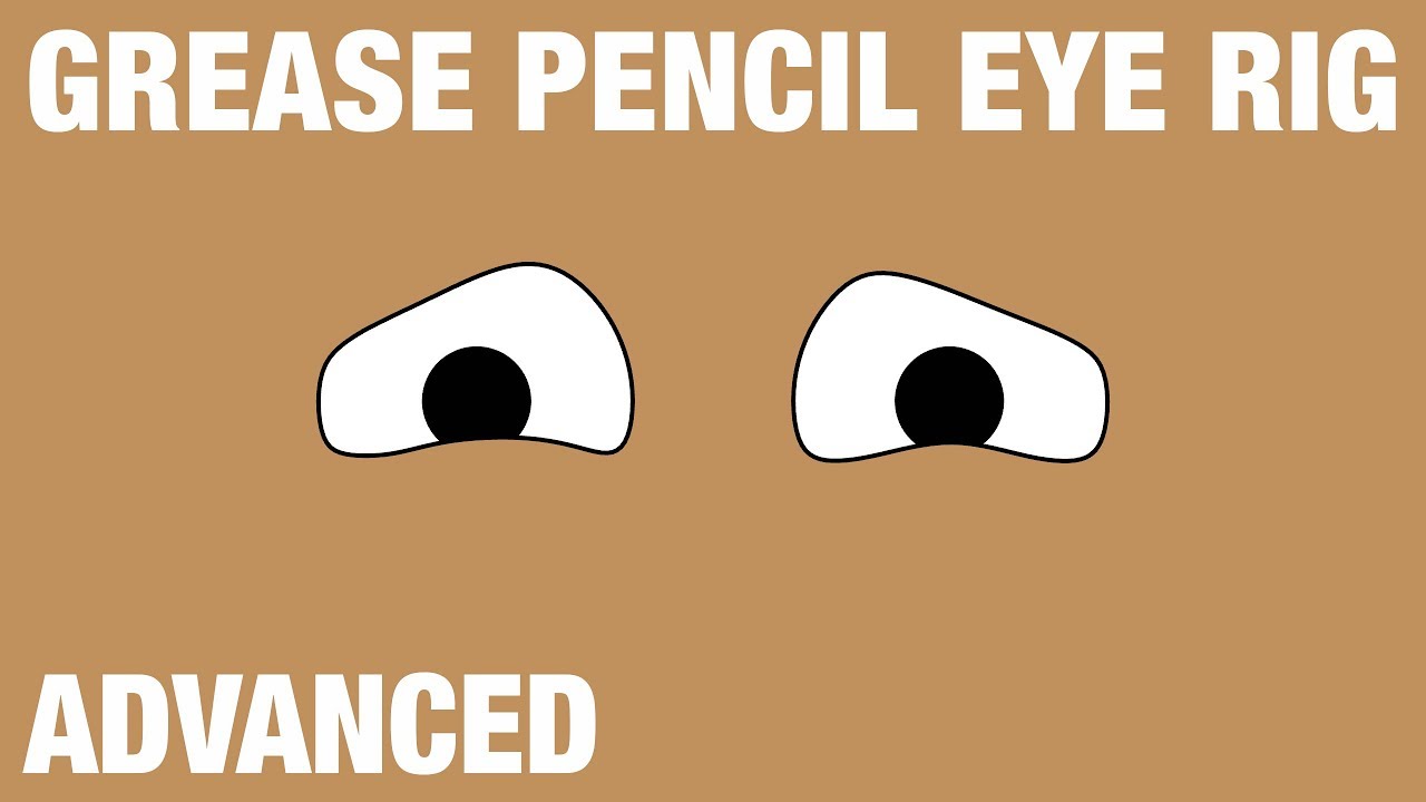 Grease Pencil Eye Rig - Advanced Blender Tutorial
