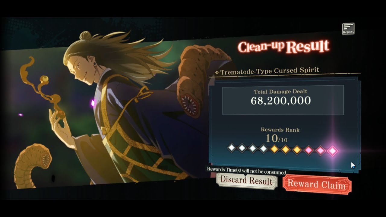 JJKPP!!! 10/10 Trematode-Type Cursed Spirit Clean-Up Battle