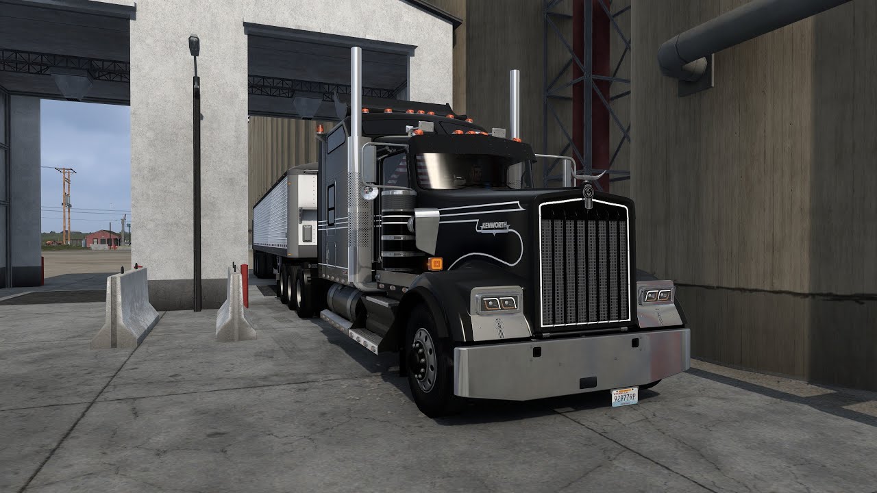 Hauling Soybeans in a Kenworth W900 | American Truck Simulator