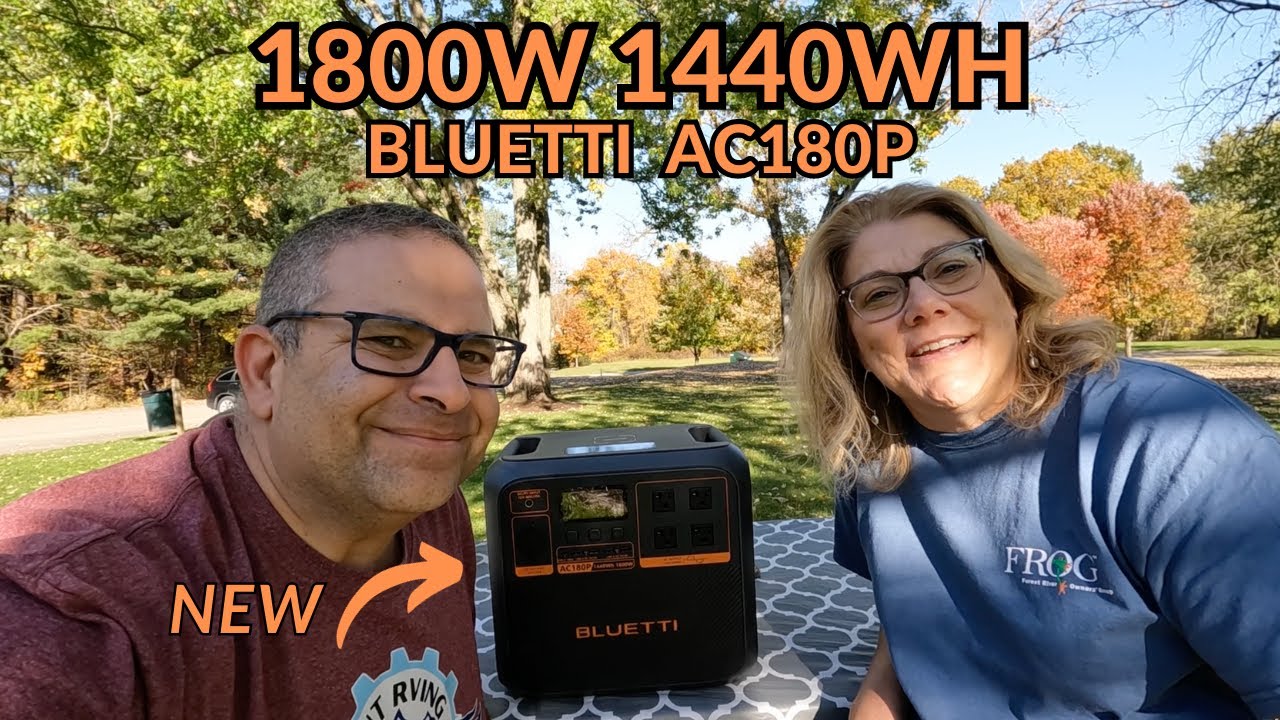 Brand New Bluetti AC180p Review: The Best Portable Power Station Yet? #bluetti #powerbank