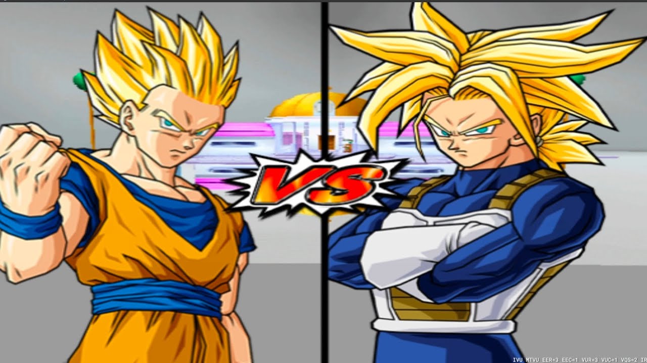 Gohan ssj vs Trunks ssj | who is stronger 💪🏻| dbzbt4 #gohanssj #trunksdragonball 