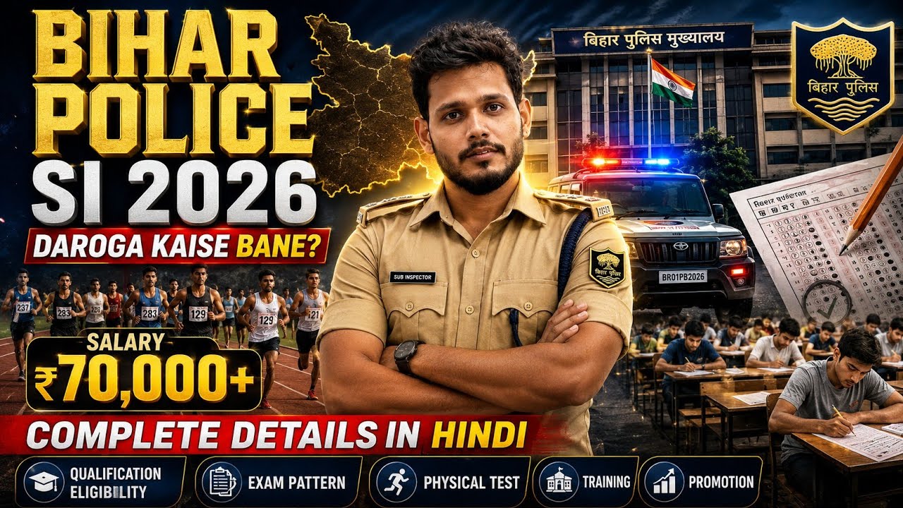 How to Become a Daroga? Bihar Police SI Complete Roadmap 2026 | Qualification, Salary | #ramanvision