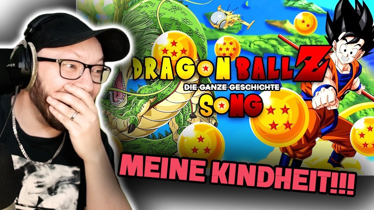 DragonballZ war meine Kindheit! DRAGON BALL Z SONG | DIE GANZE GESCHICHTE IN 10 MINUTEN Reaction