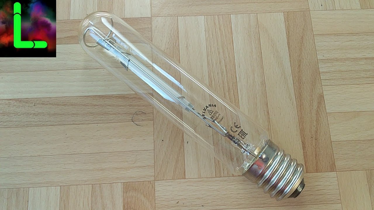 SYLVANIA GROLUX 250W high pressure sodium bulb