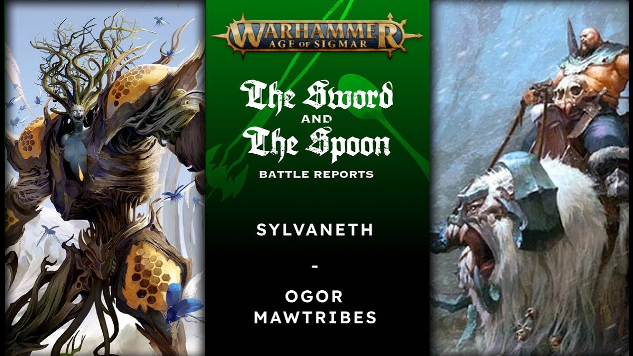 Sylvaneth v Ogor Mawtribes #games #adwip  #ageofsigmar #newaos