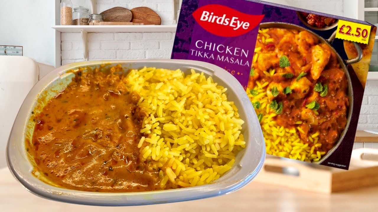 Can £2.50 buy you a QUALITY CURRY? Birds Eye Chicken Tikka Masala with Rice | FOOD REVIEW