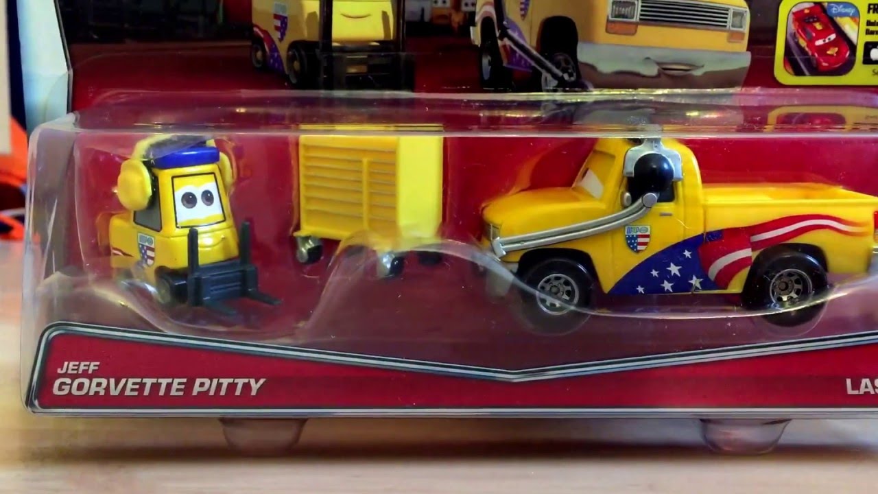 Disney Cars 2 Jeff Gorvette Pitty and John Lassetire