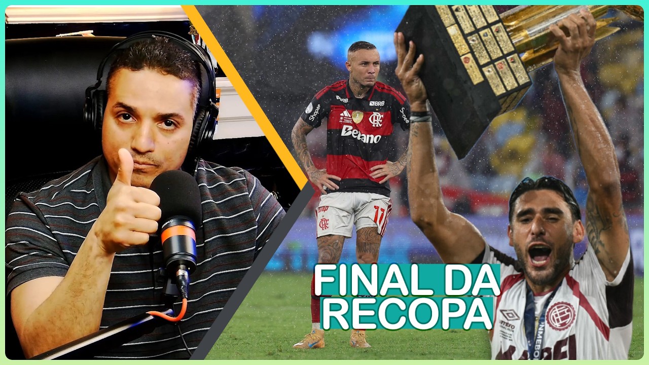FLAMENGO perde para o LANUS e fica sem a RECOPA | Momento Esportivo