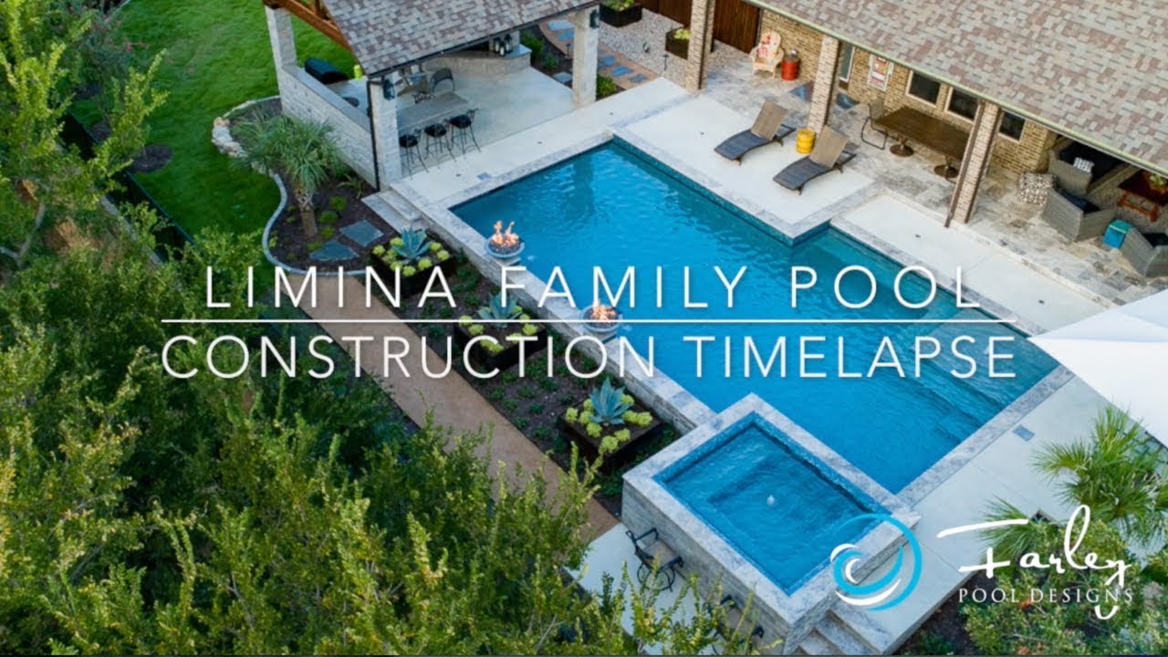 Limina Family Pool Construction Time Lapse by Mike Farley