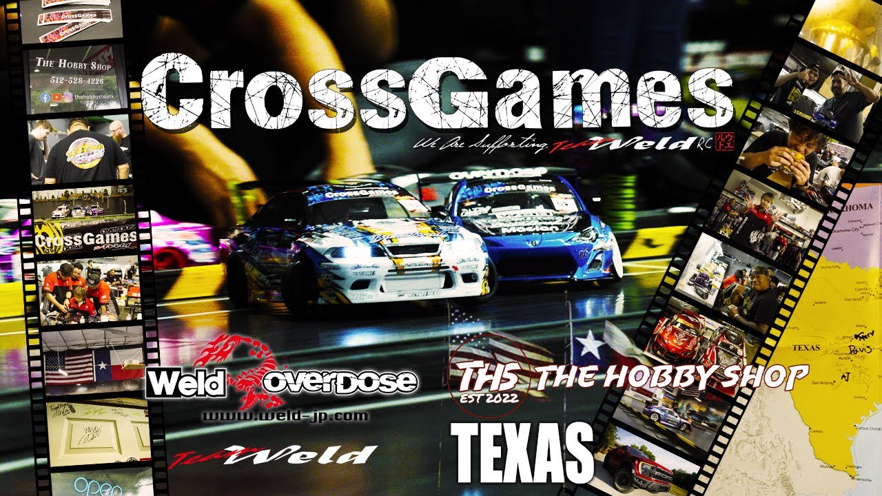 アメリカ テキサス州で初開催！OVERDOSE主催のRCコンペティション！CrossGames in THE HOBBY SHOP　【overdose】【RC】