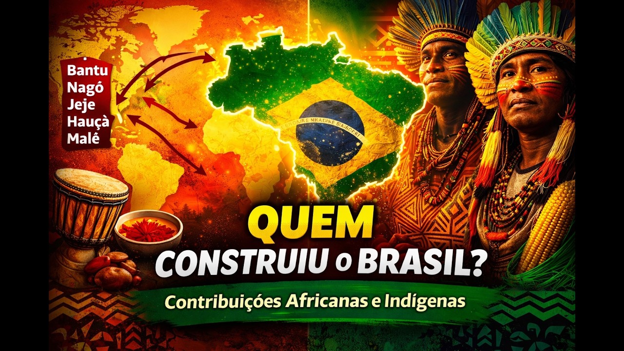 A Verdadeira Formação do Brasil: Contribuições Africanas e Indígenas na Educação