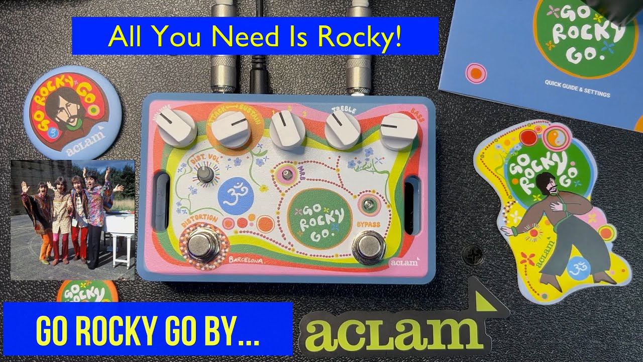 Go Rocky Go By Aclam- The Magical Mystery Tone In A Pedal! Demo Review@MikeFromNashville