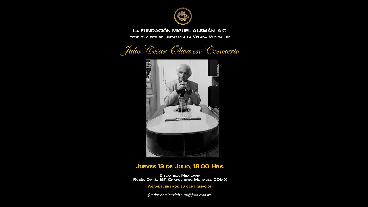 Julio César Oliva en concierto