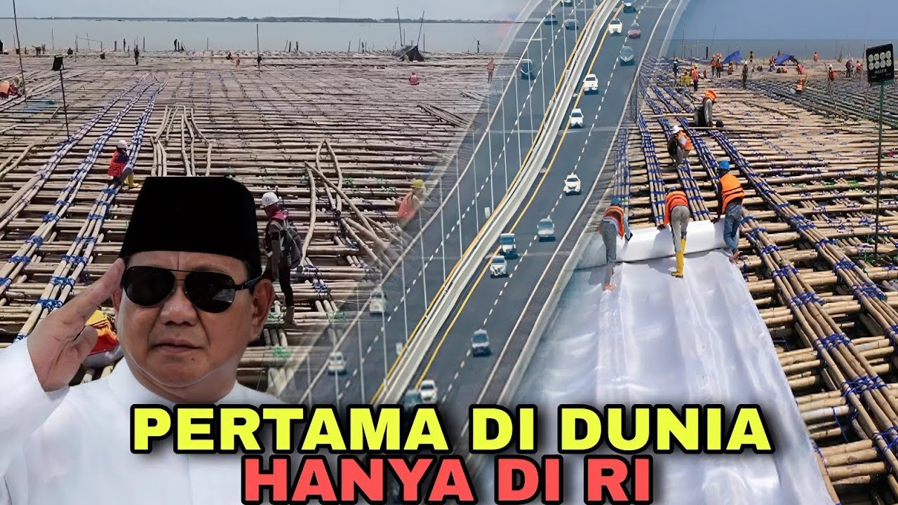 Bikin kagum Dunia, Inilah Tol dari Bambu Inovasi Anak Bangsa, pertama di dunia!!