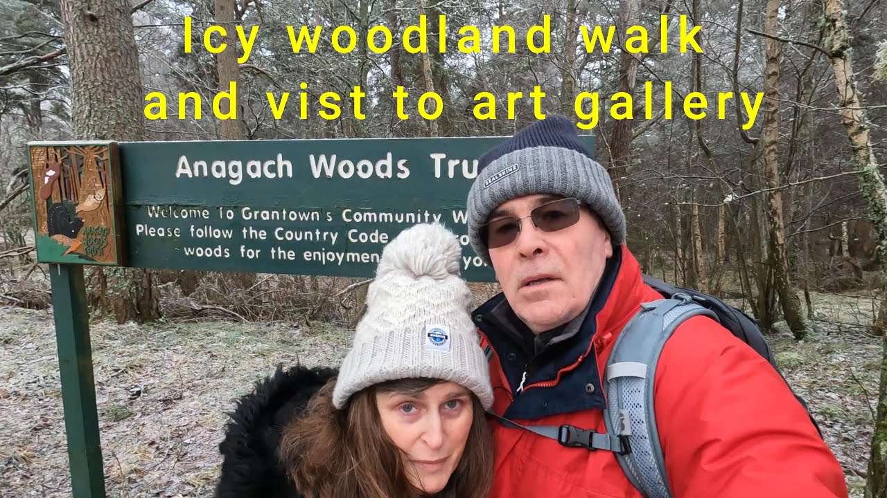 Dangerous walk in  Grantown-on-Spey, Scotland