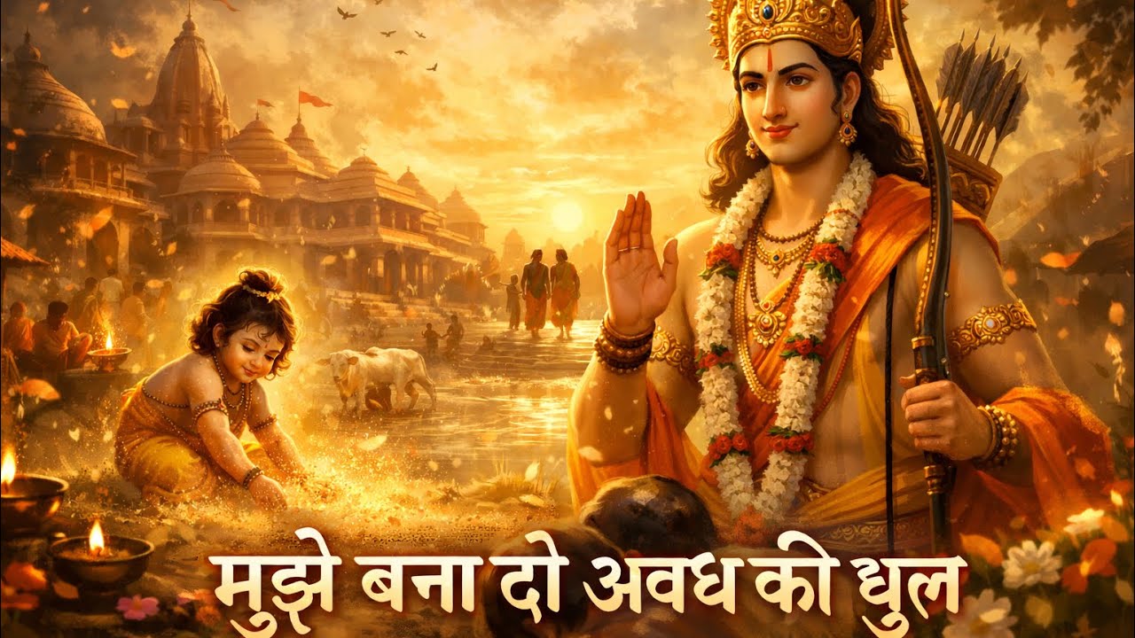 मुझे बना दो अवध की धूल 🙏 | New Ram Bhajan 2026 | Shri Ram Bhajan | Ayodhya Ram Bhajan #RamBhajan