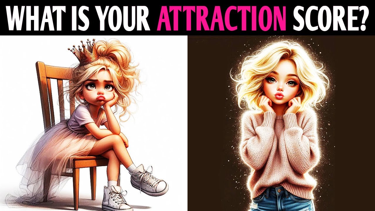WHAT IS YOUR ATTRACTION SCORE? Beauty Quiz - Personality Test - 1 Million Tests #howbeautifulareyou