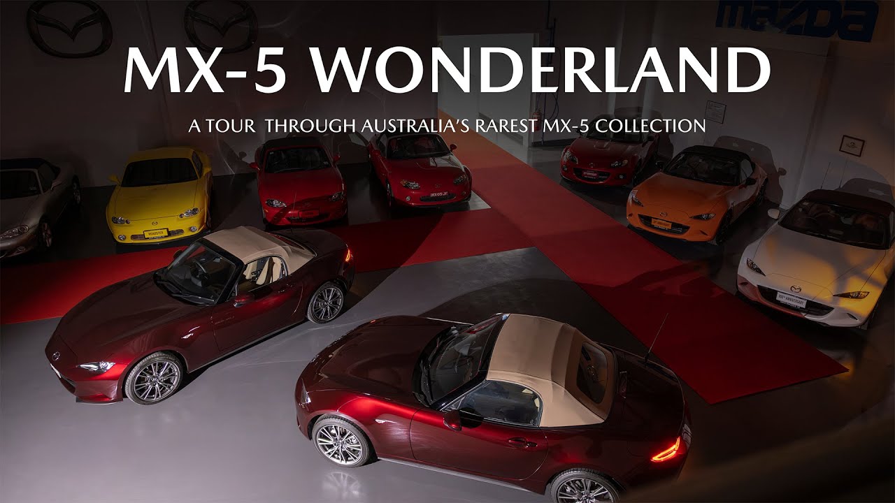 Is this Australia's Most Impressive MX-5 Collection? One-On-One With Mazda Enthusiast, Alan Wilson