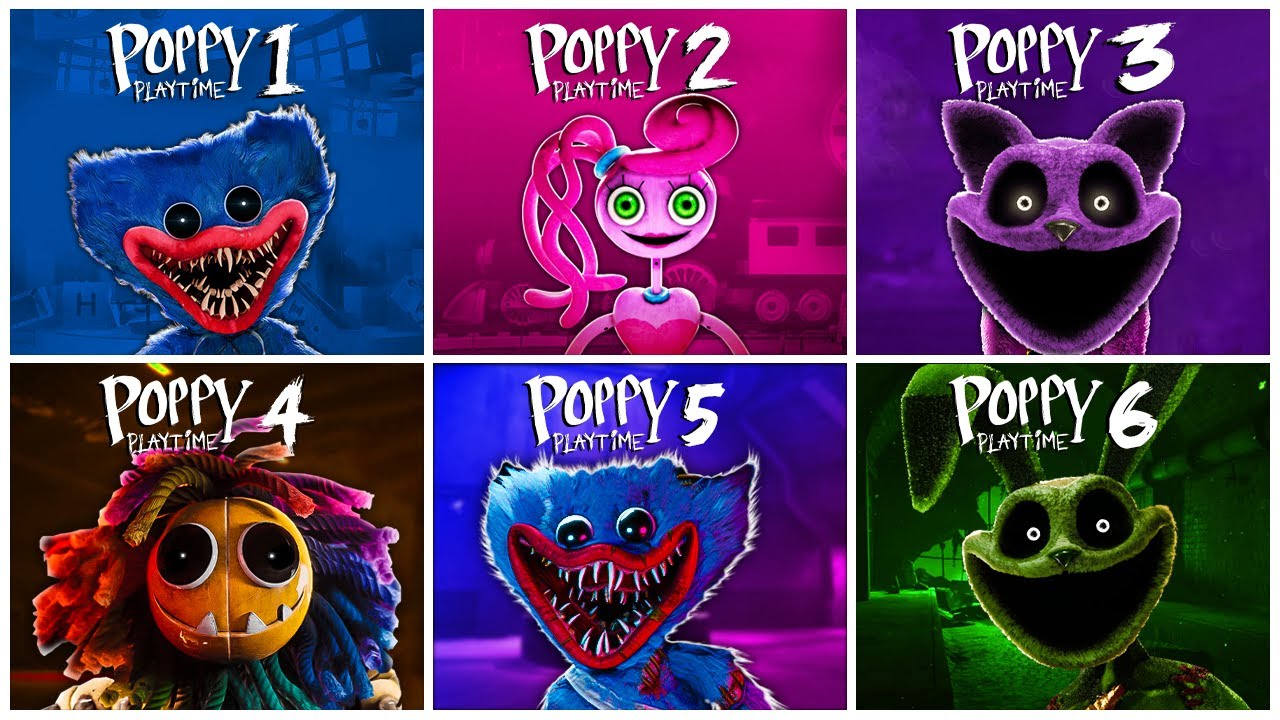 Poppy Playtime: Chapter 1, 2, 3, 4, 5 & 6 Full Gameplay Walkthrough & Ending | Poppy Playtime: 5