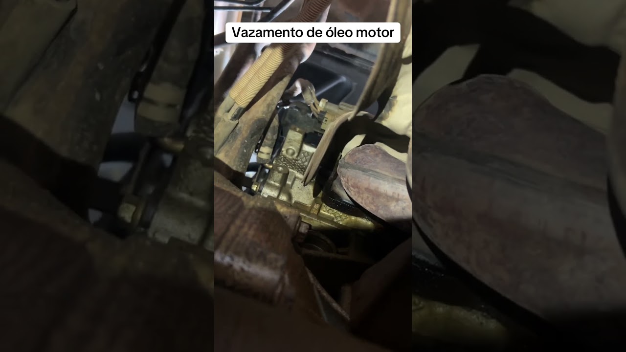 Vazamento de óleo motor 