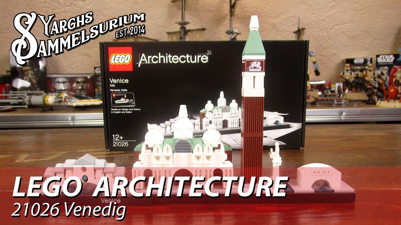 Review LEGO Architecture 21026 - Venedig Venice Venezia - Unboxing Speed Build deutsch