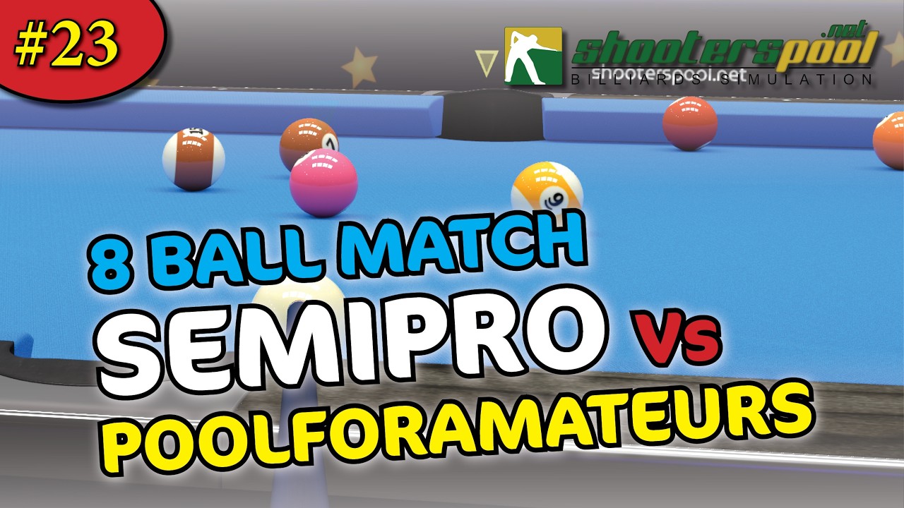 Shooters Pool - 8 Ball - Match 22