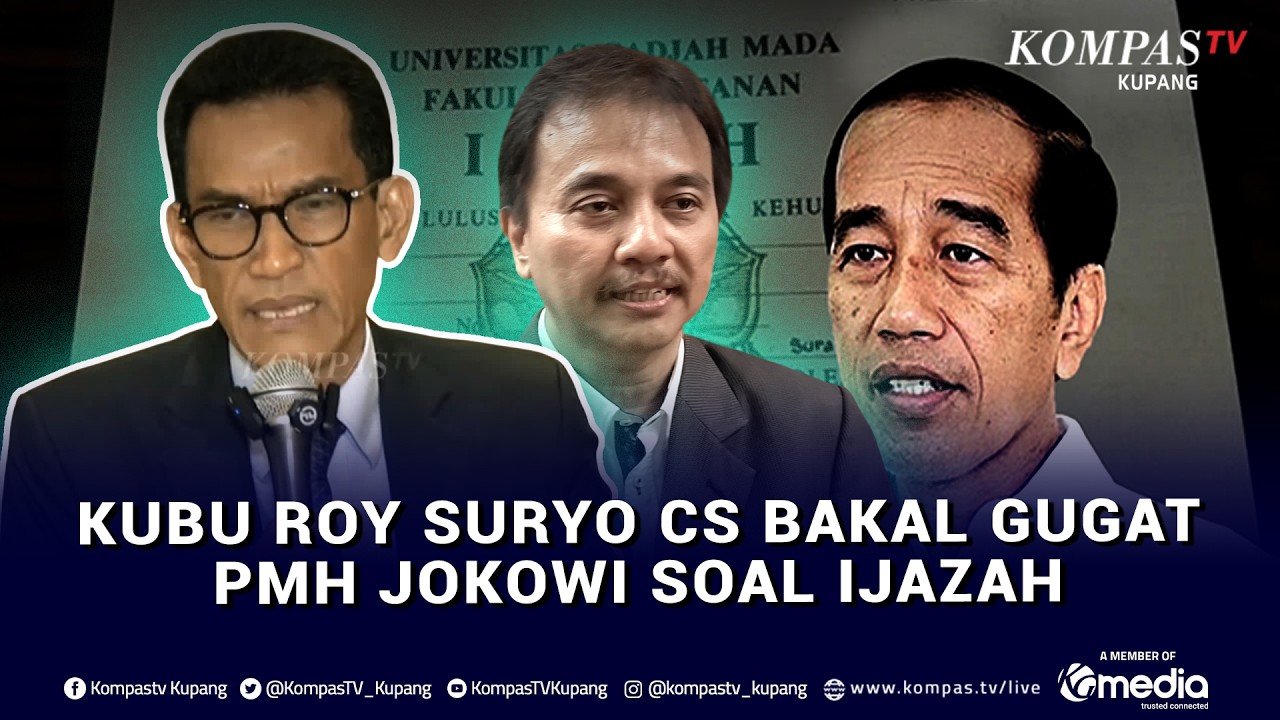 Kubu Roy Suryo Cs Bakal Gugat PMH Jokowi soal Ijazah, Refly Harun: Dalam Rangka Transparansi