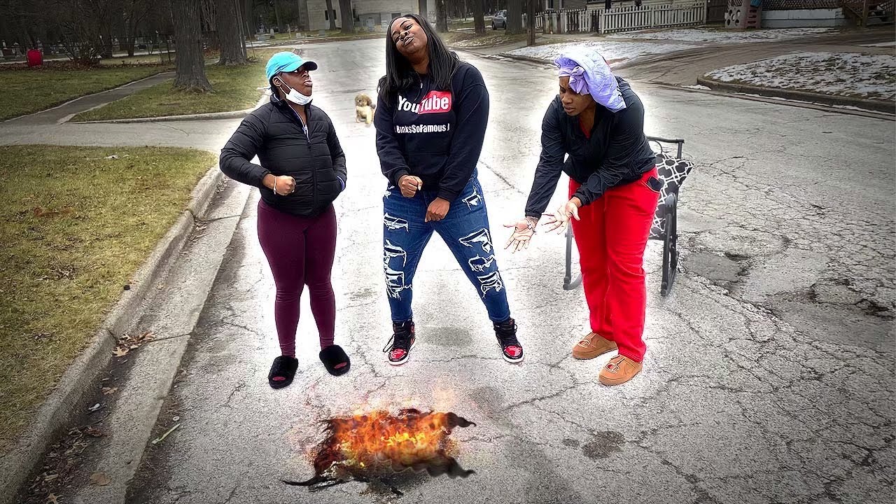 BURNING MY SISTERS WIG PRANK (HILARIOUS)