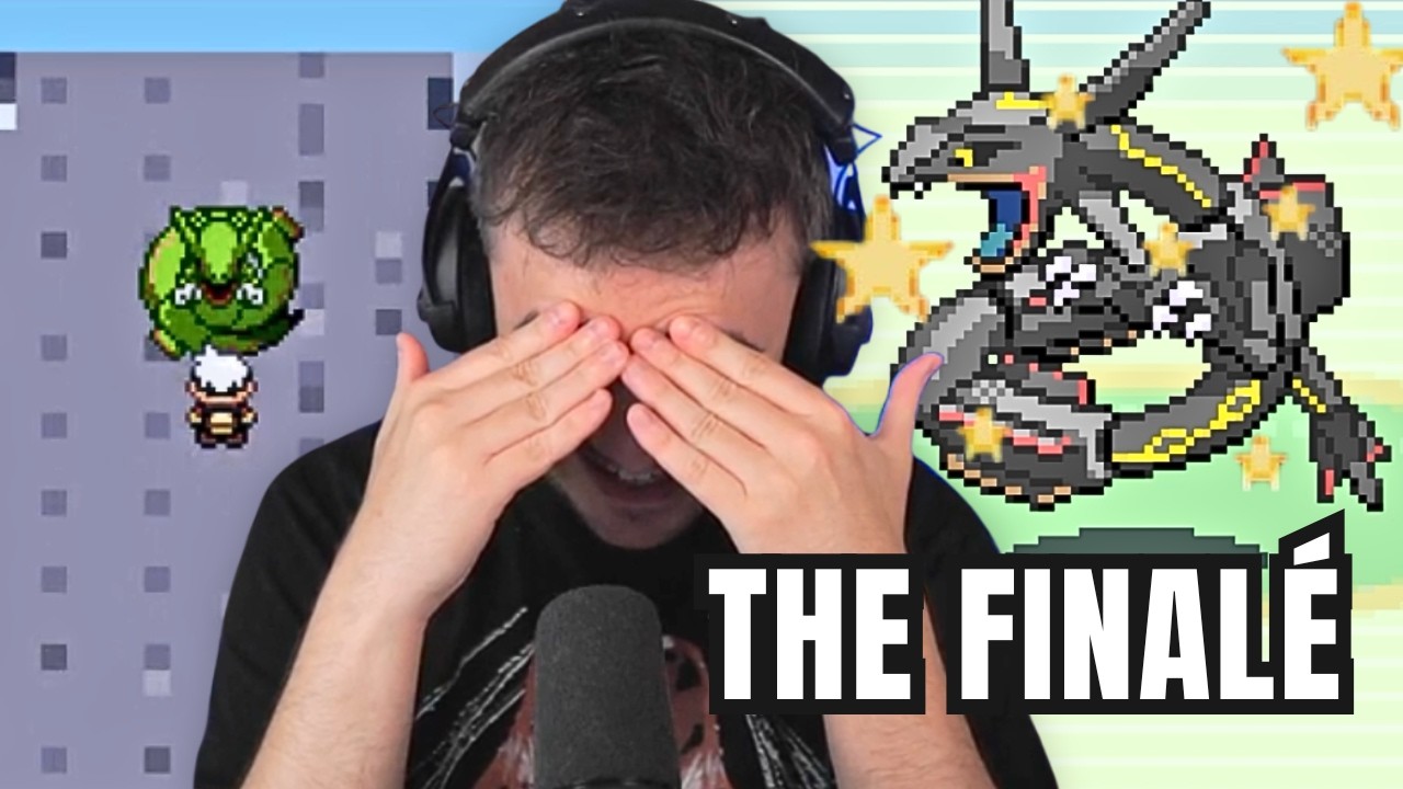 Johnstone's SHINY RAYQUAZA Ends his Emerald Shiny Badge Quest