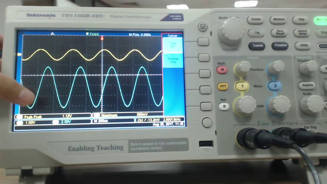 Инструктаж по лабораторной работе: Эксперимент 1 - RLC-цепи (KL2151)