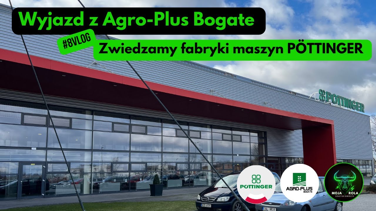 #Vlog8 Wyjazd z Agro-Plus Bogate. Zwiedzamy fabryki maszyn P&Ouml;TTINGER.