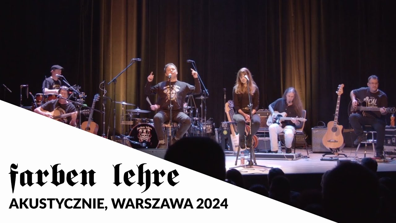 FARBEN LEHRE Akustycznie w Warszawie (Official Video 2024)