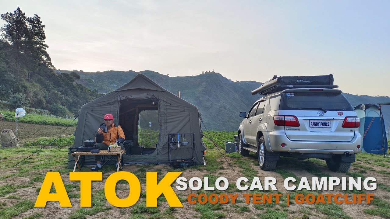 SOLO CAR CAMPING | Ep45 : ATOK | Goat Cliff  | Coody Inflatable 8.0 Tent