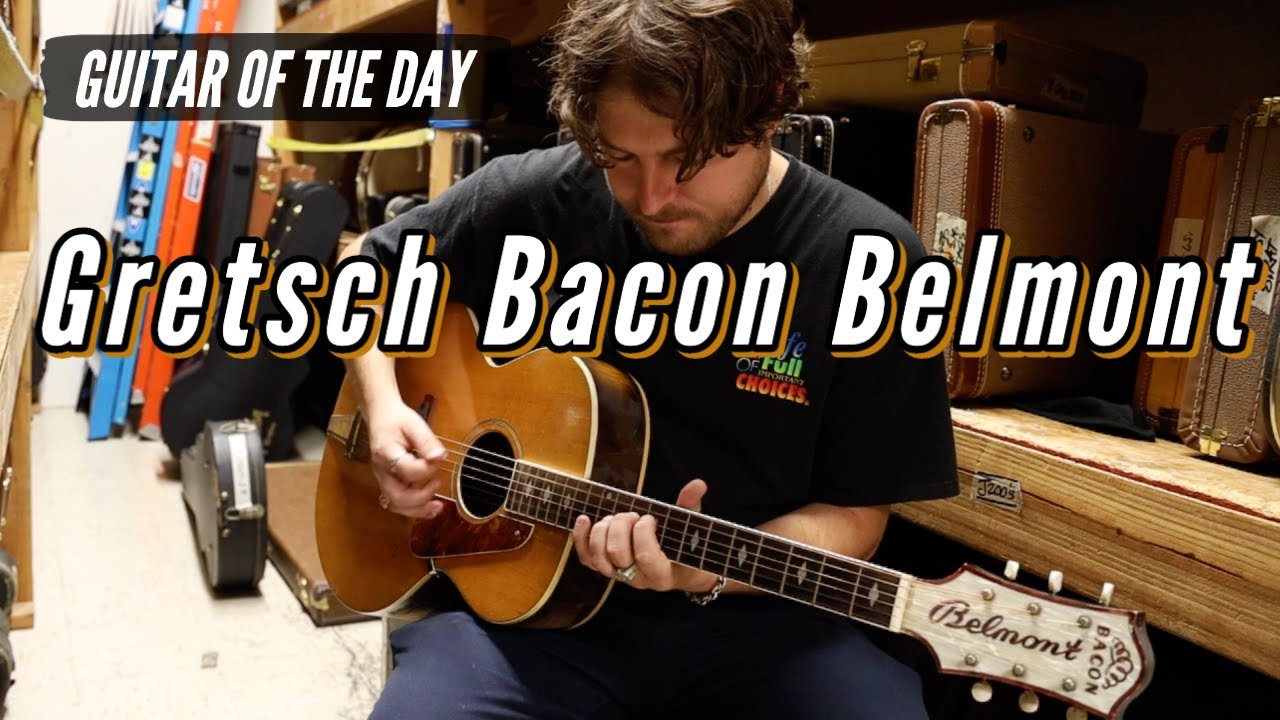 Gretsch Bacon Belmont FlatTop Guitar | Guitar of the Day