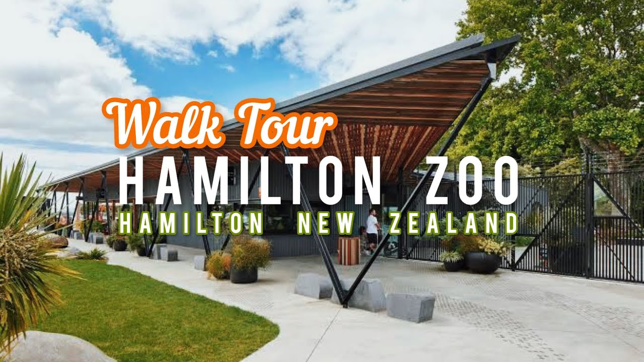 [4K] HAMILTON ZOO Walk Tour | Rotokauri Baverstock New Zealand 🇳🇿