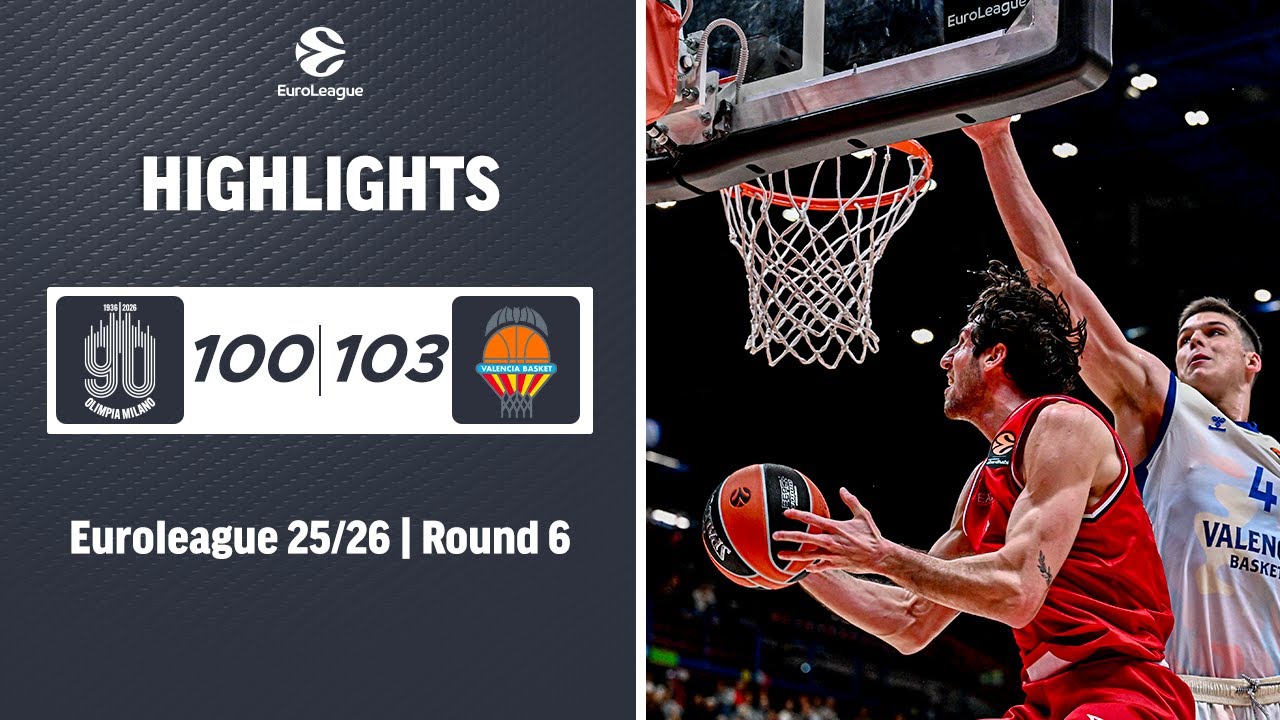 Olimpia Milano - Valencia Extended Highlights