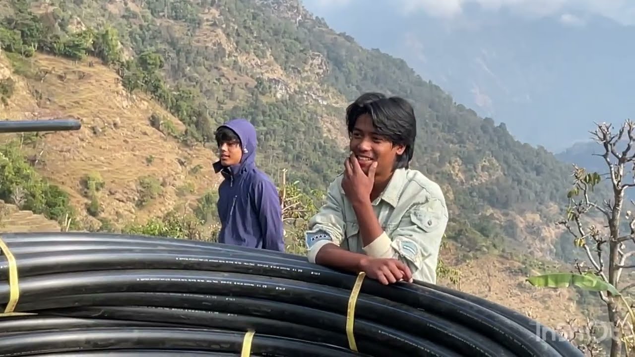 पानीको पाईप बिछाऊनी काम हुदै छ हैत हाम्रो