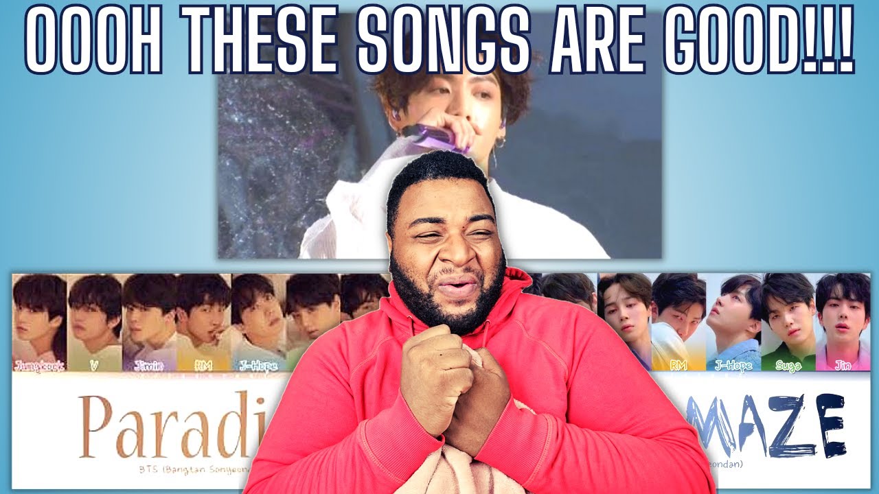 BTS | 'Paradise' & 'Love Maze' Lyric Video & Live Performance Reaction!!!