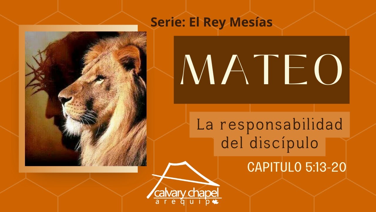 Mateo Capitulo 5:13-20