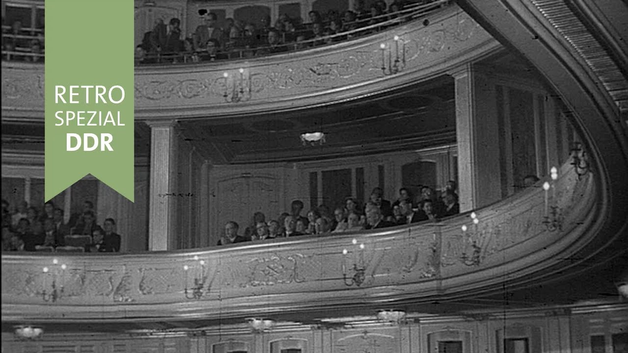 Wiederer&ouml;ffnung der Staatsoper Berlin, 1955