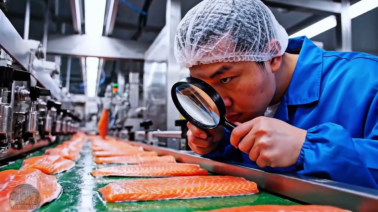 Inside the Fish Factory: How Millions of Salmon Fillets Are Processed | Modern Food Production
